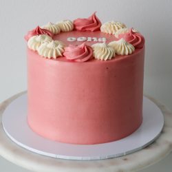 Lumoava pinkki kakku 2